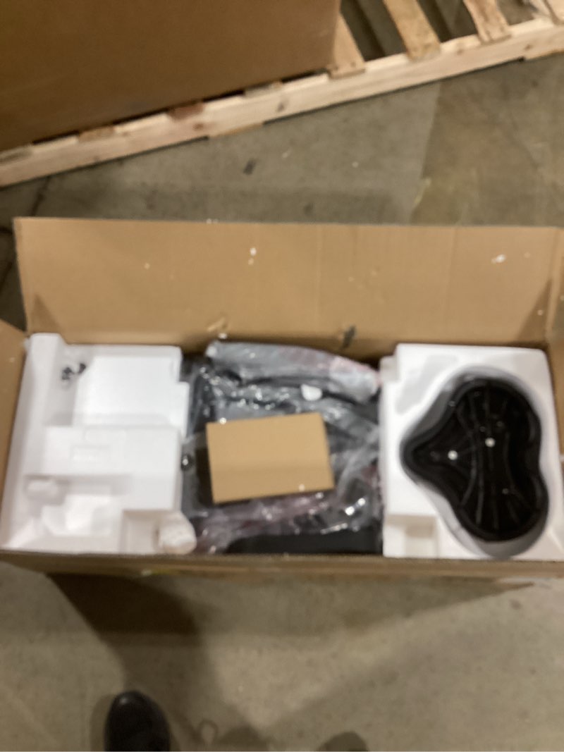 Condition photo showing New/Like New for BARWING Stationary Exercise Bike for Home Workout, 5 IN 1 Foldable Indoor Cycling Bike for Seniors, 350LB Capacity, 16-Level Magnetic Resistance, Seat Backrest Adjustments App-X2-Grey