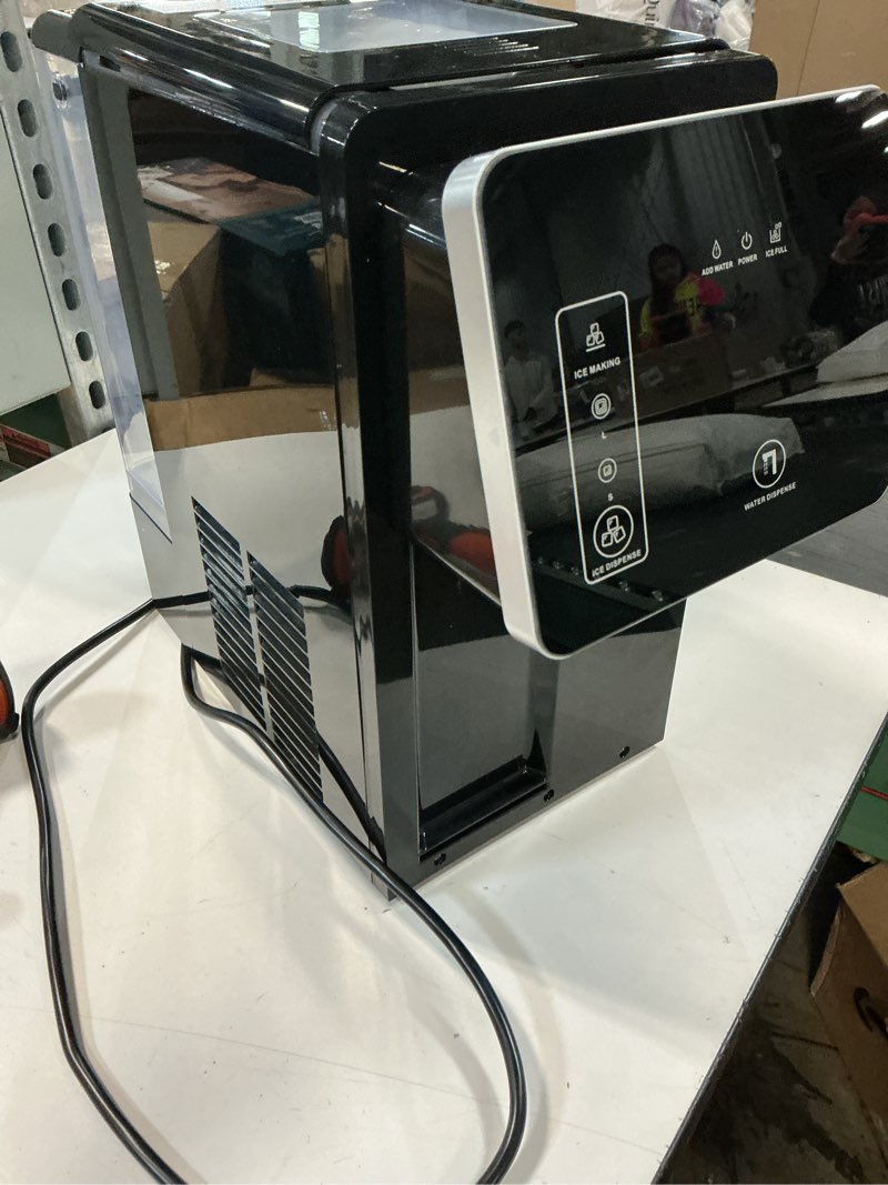 Condition photo showing As Is for antarctic star countertop ice maker & cold water dispenser 3.3l removable wat...