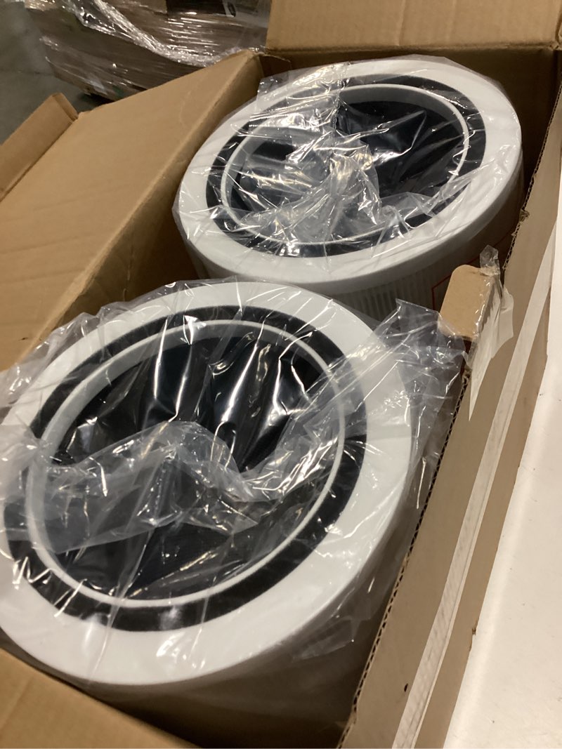 Condition photo showing Good Condition for 12010 HEPA Replacement Filter Compatible with Clorox 11010 & 11011 Air Purifier, Large Rooms up to 1,500 Sq Ft, 3-in-1 HEPA Filter, 2 PACK (Not for Clorox 11030&11031 Air Purifier) 12010 Filter-2 Pack