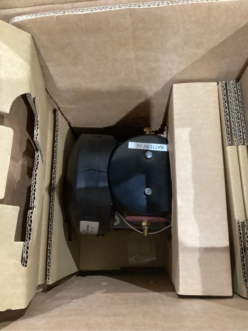 Condition photo showing As Is for lewmar 110tt boat thruster kit 1.5 w, single 5-blade propeller, 15kw 2.0 hp 12-volt motor with joystick control, 7-meter cable, thrust tunnel, fuse and holder
