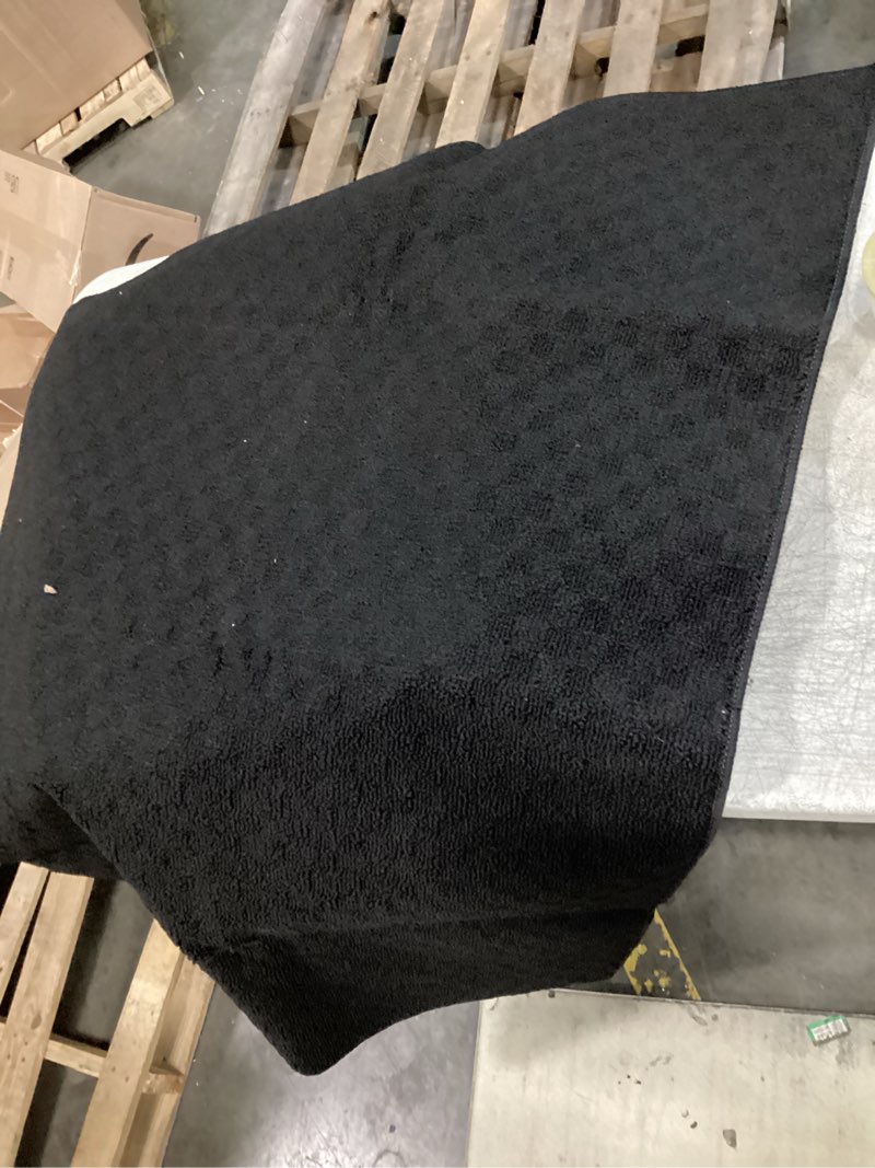 Condition photo showing Good Condition for garland rug town square area rug, black black 60x36
