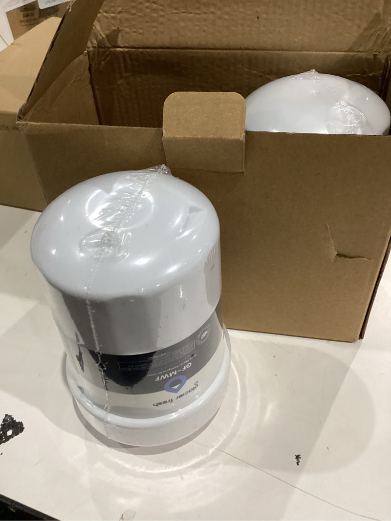 Condition photo showing Good Condition for GLACIER FRESH Replacement for MWF Refrigerator Water Filters, SmartWater MWFP, MWFA, GWF, HDX FMG-1, WFC1201, RWF1060, 197D6321P006, Kenmore 9991, 4 Pack 4 Count (Pack of 1) White