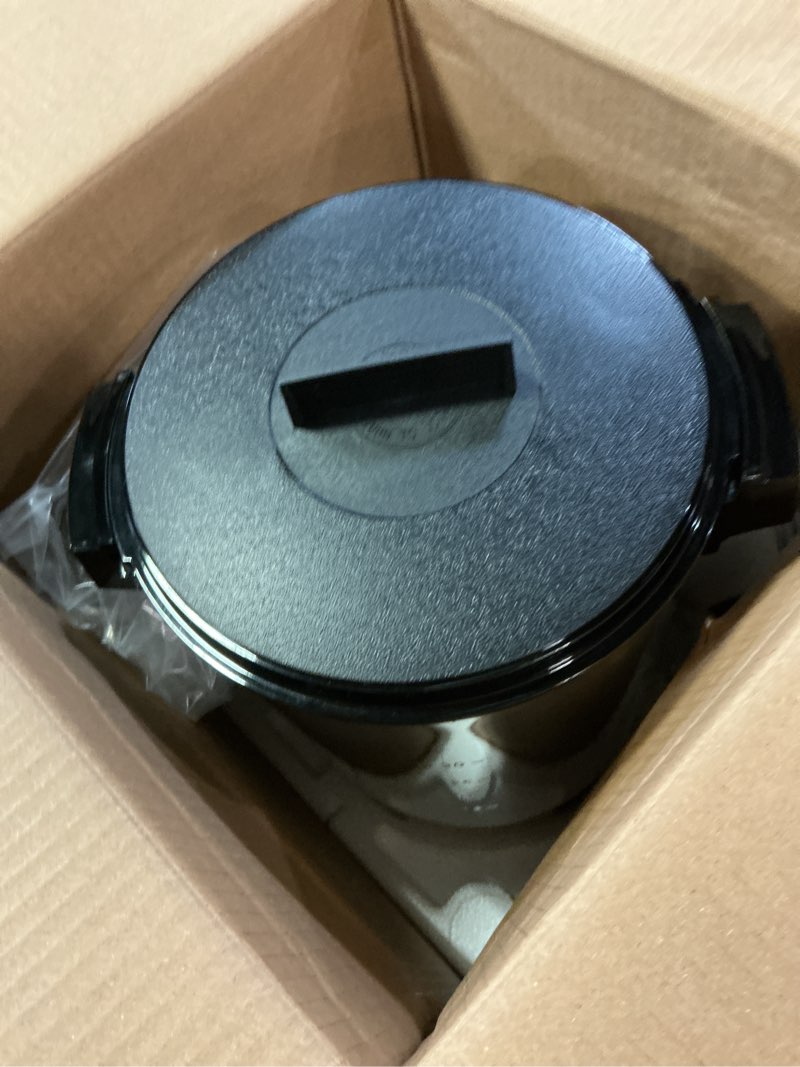 Condition photo showing Good Condition for west bend coffee urn highly-polished aluminum features automatic temperature control with cup per minute brewing and easy clean up includes in-basket measuring guide and ready light, 30-cup, silver
