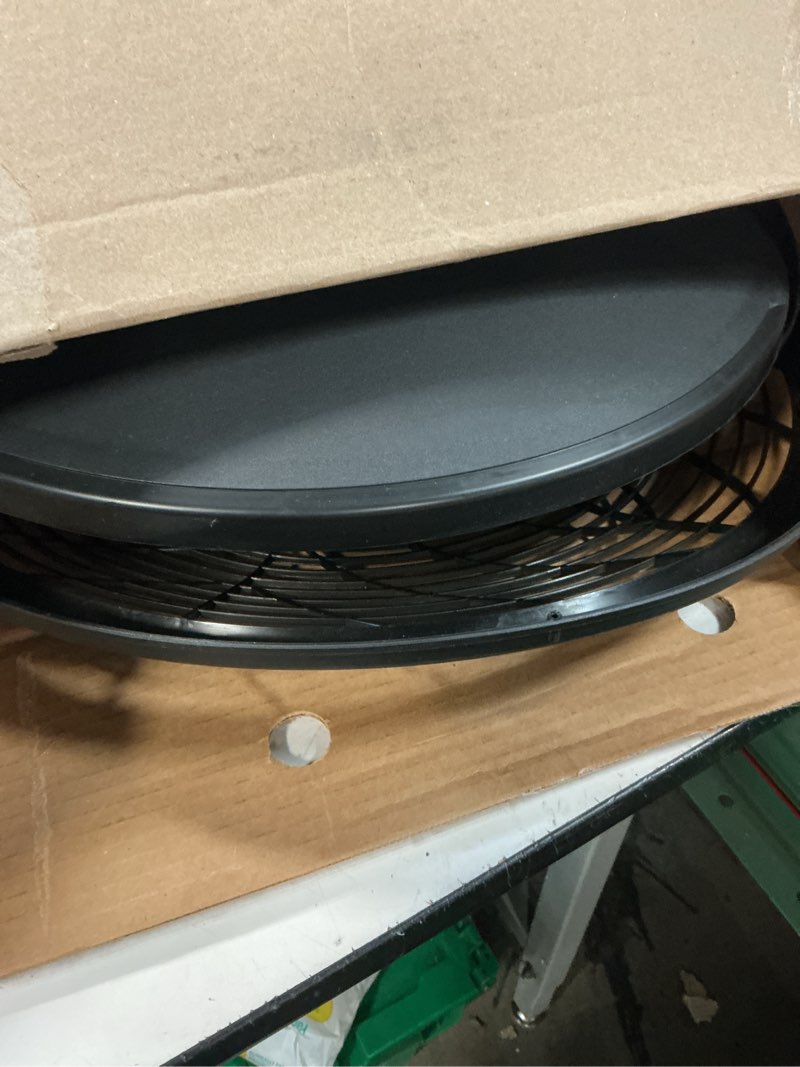 Condition photo showing Good Condition for lasko pedestal fan, oscillating fan for bedroom with adjustable height and 3 cooling speeds, portable, 18", black, 1827