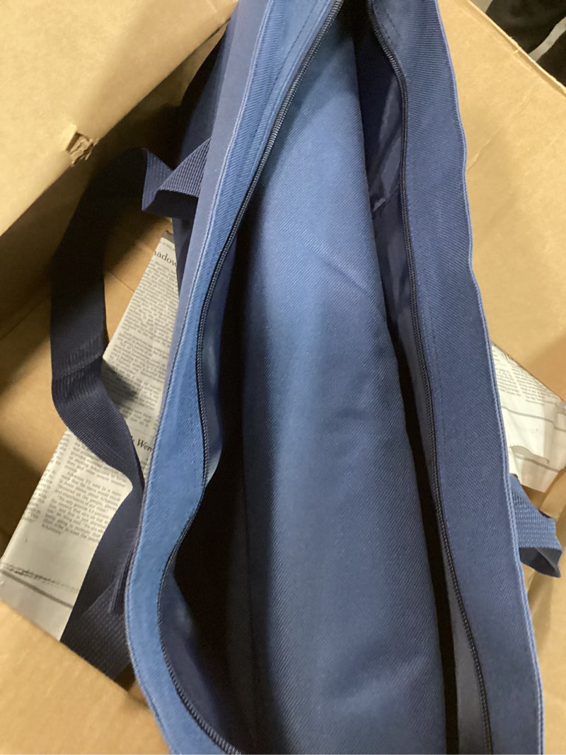 Condition photo showing As Is for Yellow Mountain Imports American Mahjong Set, Indigo Tides - Blue Soft Case, 4 All-in-One Racks with Pushers, Wright Patterson Scoring Coins, Dice, & Wind Indicator