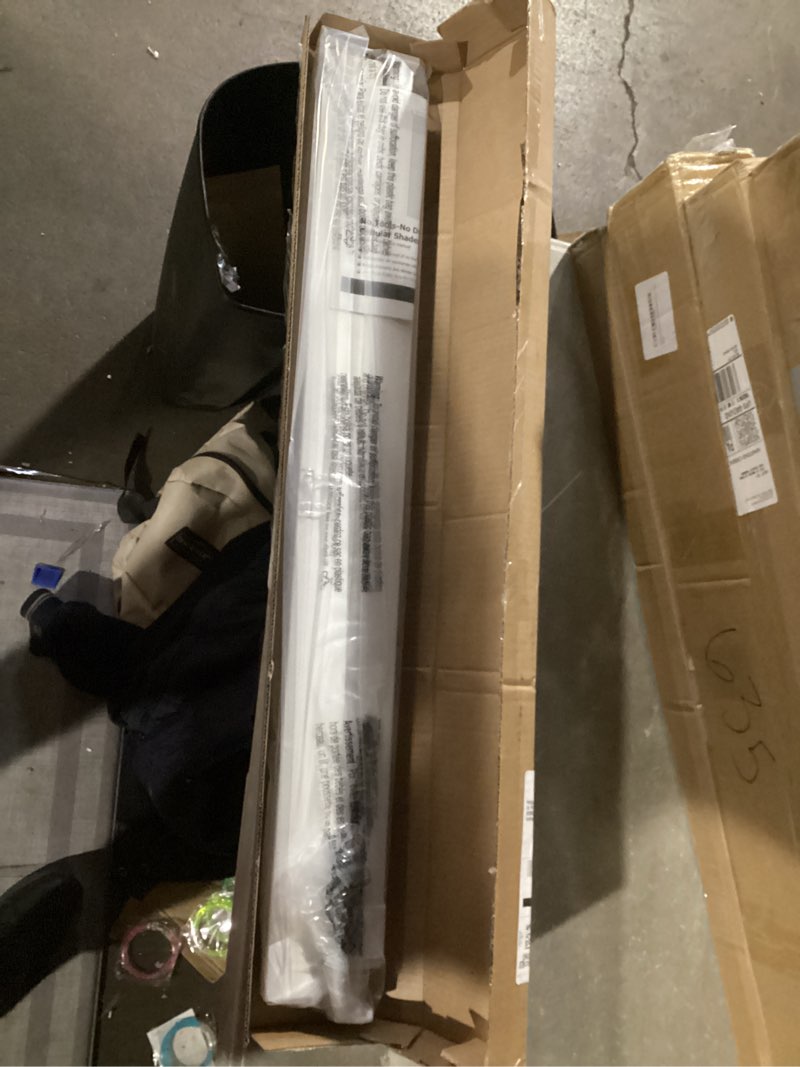 Condition photo showing New/Like New for LazBlinds No Tools No Drill Cordless Cellular Shades, Light Filtering Honeycomb Shades for Home, Thermal Insulation Blinds for Windows, 32" W x 64" H, White Light Filtering-white 32" W x 64" H