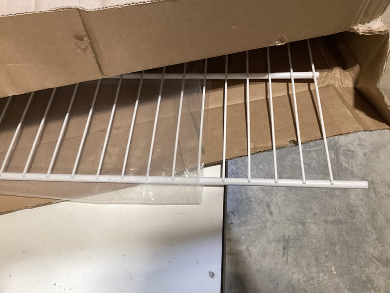 Condition photo showing Good Condition for 240358008 refrigerator freezer shelf - replacement for kenmore & frigidaire& crosley, replaces 240358002, 240358005, 3016195, ap5803890,full width freezer shelf