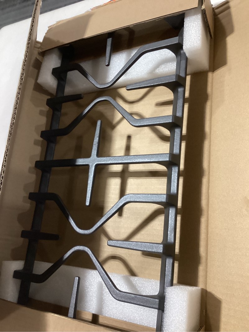 Condition photo showing Good Condition for Criditpid WB31X27151 Side Grate Replacement Parts for GE Stoves, WB31X24736 General Electric Gas Range Burner Grate Replaces for JGBS66REKSS JGB735SPSS JGBS86SPSS Side Griddle.