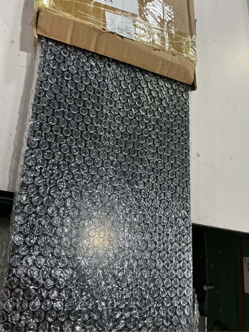Condition photo showing New/Like New for sieral aquarium polycarbonate canopy set 35.13 x 17.13 x 0.12 inch for 50/65/84 gallon without center brace aquariums cover fish tank lid with a hook knife, black 36 x 18 inch black 2