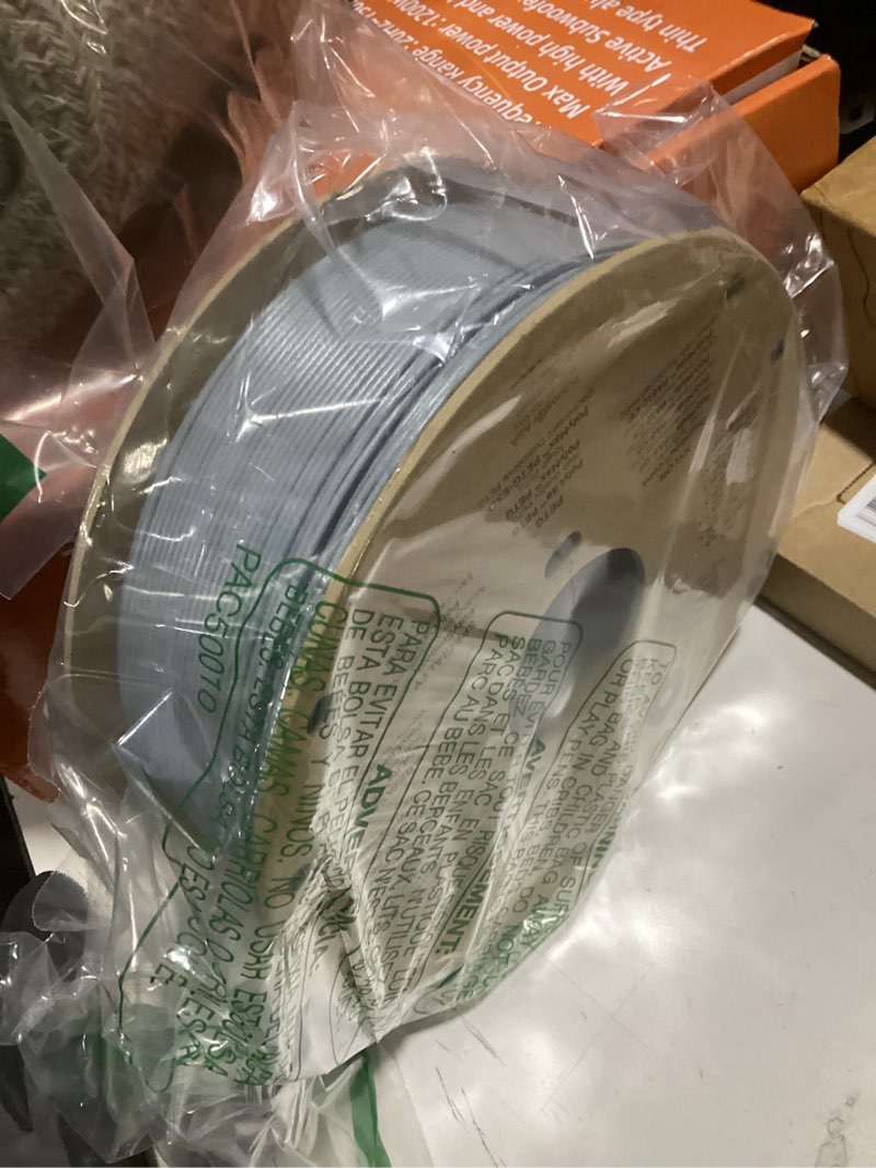 Condition photo showing Good Condition for polymaker asa filament 1.75mm grey, 1kg asa 3d printing filament, heat & weather resistant - asa 3d printer filament perfect for printing outdoor functional parts
