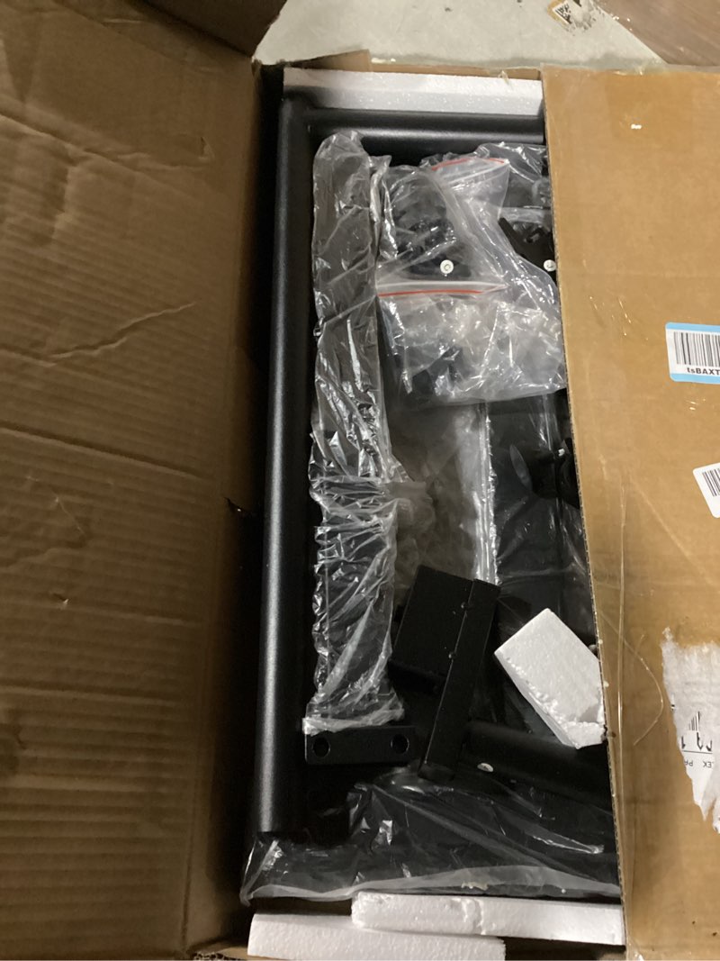 Condition photo showing Good Condition for Overbed Table with Wheels Rolling, Adjustable Mobile Bedside Desk, Flip-Top, Laptop Table, C Shaped End Side Table for Couch, Sofa, Bed, Recliner and Home Use, Large Brown