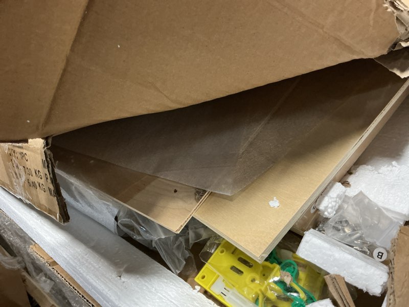 Condition photo showing Good Condition for WelFurGeer Soft Close Pull Out Cabinet Organizer, 23" W x 22" D Pull Out Drawer for Cabinet, Cabinet Roll Out Drawers, Bottom Mount Pull Out Drawers for Kitchen Cabinets, Slide Out Drawers B27 (23''W x22''D) Natural Wood 3'' H