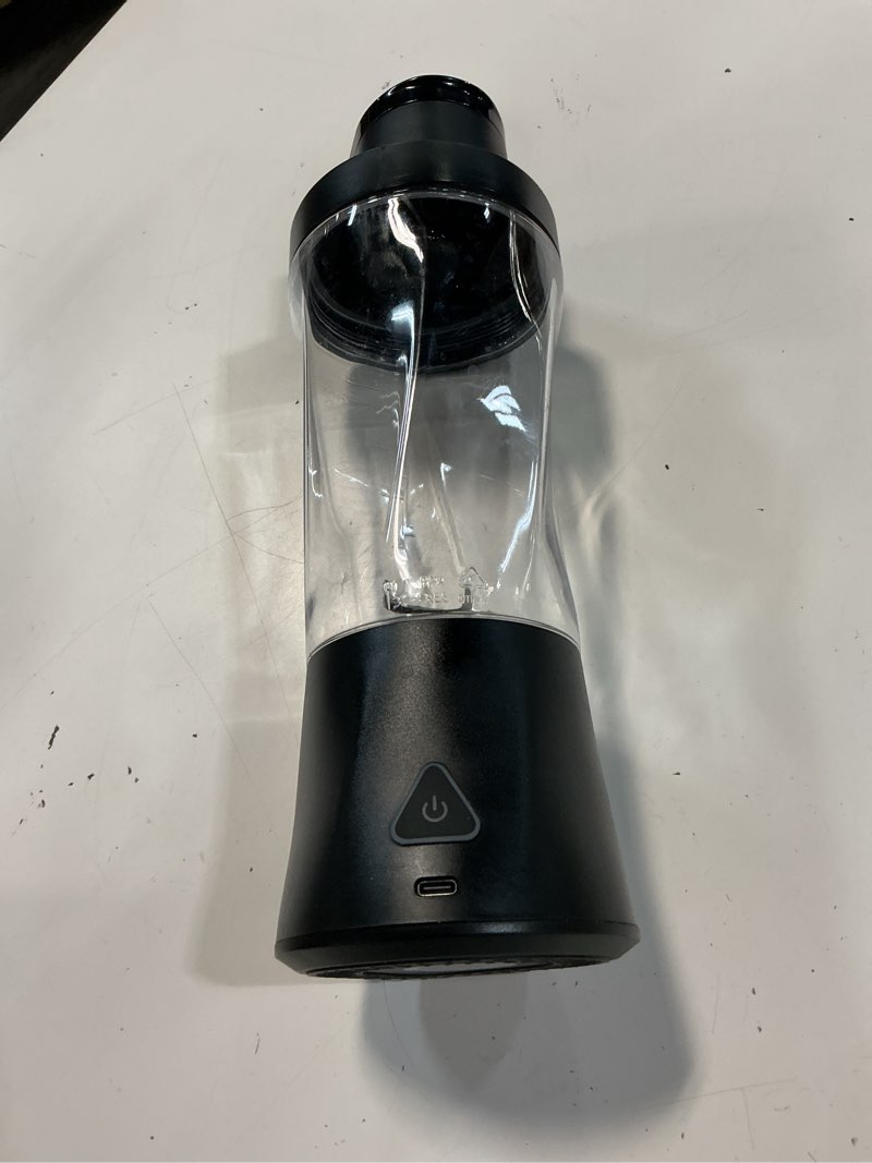 Condition photo showing As Is for portable smoothie blender,cordless blender bottle electric,24oz. vessel,usb-c rechargeable portable juicer, electric protein shaker bottles with leakproof lid, ideal for shakes and frozen drinks