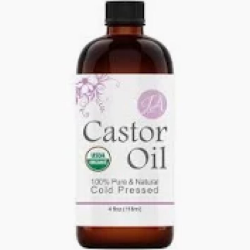 Healing Solutions Oils - 16 oz Castor Oil Organic Pure Natural, Cold Pressed, Hexane & Chemical Free