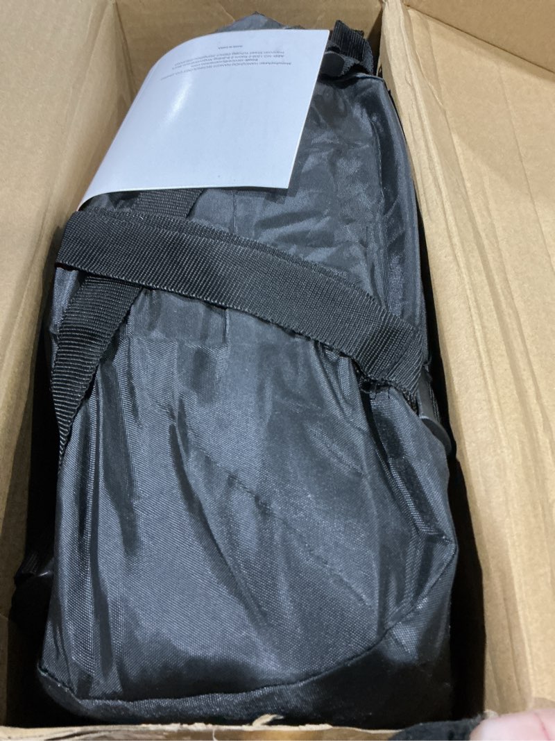 Condition photo showing New/Like New for MEREZA Double Sleeping Bag for Adults Mens with Pillow, XL Queen Size Two Person Sleeping Bag for All Season Camping Hiking Backpacking 2 Person Sleeping Bags for Cold Weather & Warm Black Double (90.6in*61in)