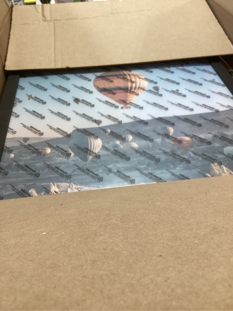 Condition photo showing Good Condition for jcjmy 15x20 picture frame - black, horizontal & vertical formats for wall hanging, 15 x 20 gallery frame for photos & posters