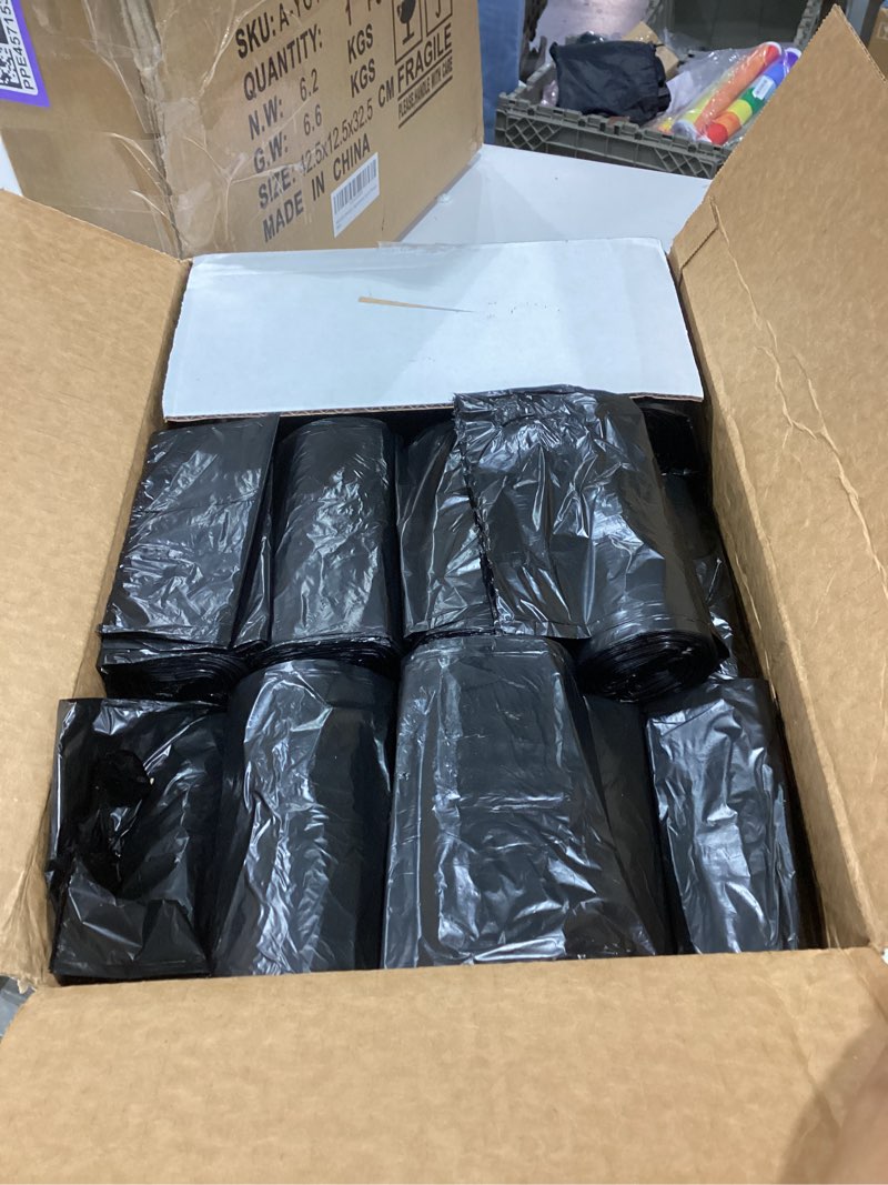 Condition photo showing New/Like New for Reli. SuperValue 13 Gallon Trash Bags | 1000 Count Bulk | Tall Kitchen | Can Liners | Black Multi-Use Garbage Bags