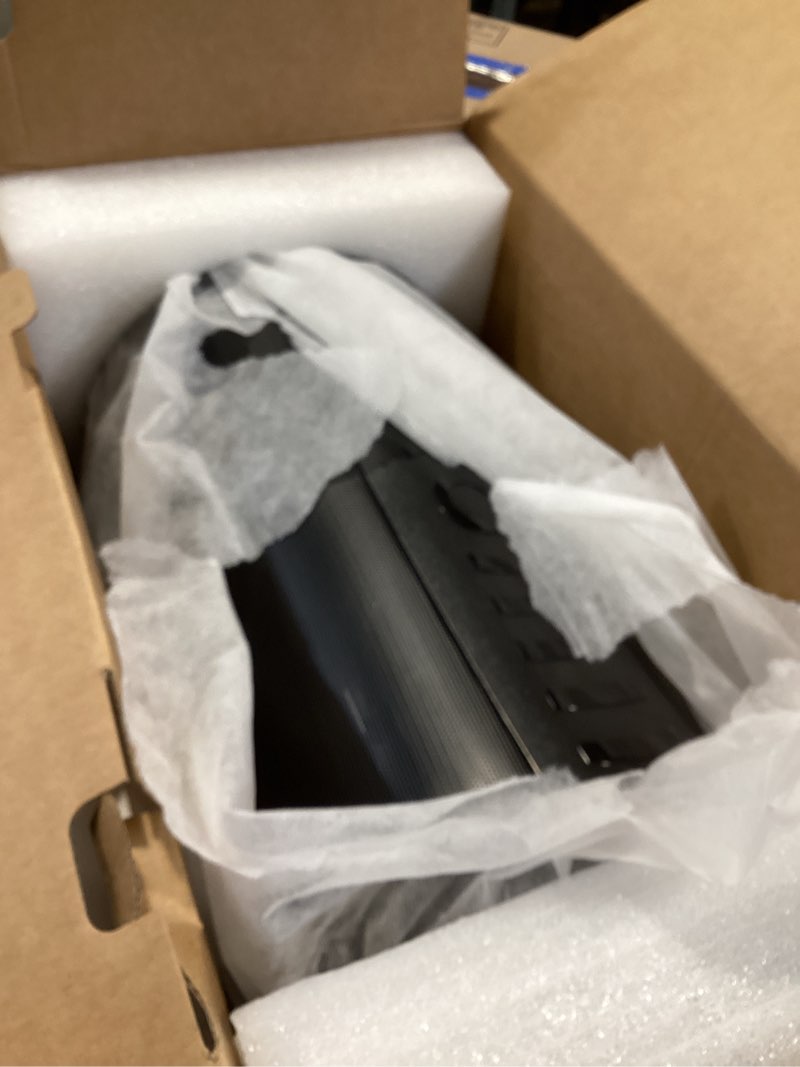 Condition photo showing Good Condition for large party bluetooth speaker, 260w peak powerful loud sound with deep bass, 15hr playtime, fast charge, rgb cool light show, tws, portable for outdoor beach, camping, backyard, work, home (black)