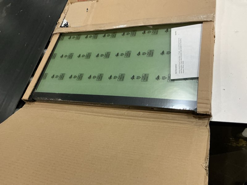 Condition photo showing New/Like New for annecy 24x24 picture frame black?1 pack?, 24 x 24 picture frame for wall decoration, classic black minimalist style suitable for decorating houses, offices, hotels 24x24 black