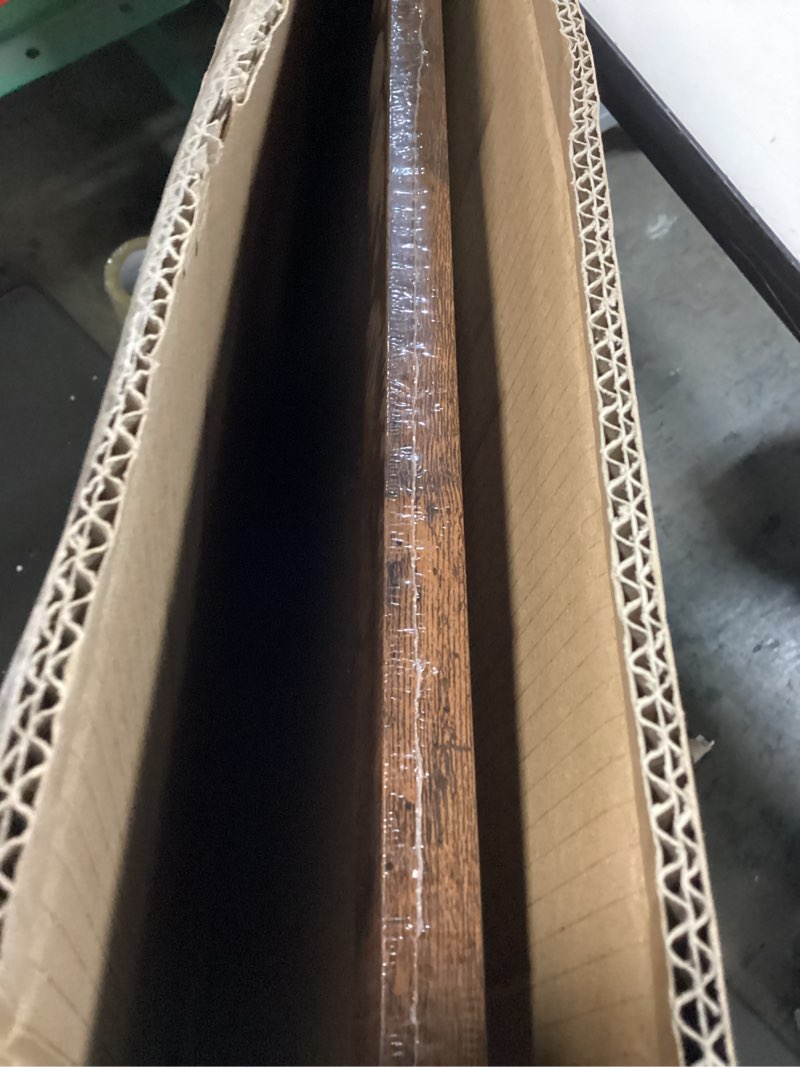 Condition photo showing Good Condition for Wood 22.375x34 Picture Frame with 20x30 Mat, Display 20x30 with Mat or 22.375x34 Without Mat, Wood 22.375 by 34 Photo Frame, 22.375 x 34 Frame for Wall Hanging Display, Deep Brown 1 22.375x34 inch