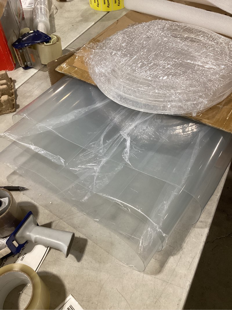 3 pcs cylinder stands for party, pvc large clear cake pedestal stand, round reusable dessert display tables for birthday wedding baby shower decoration, 35. 4'' h, 29. 5'' h, 23. 6'' h