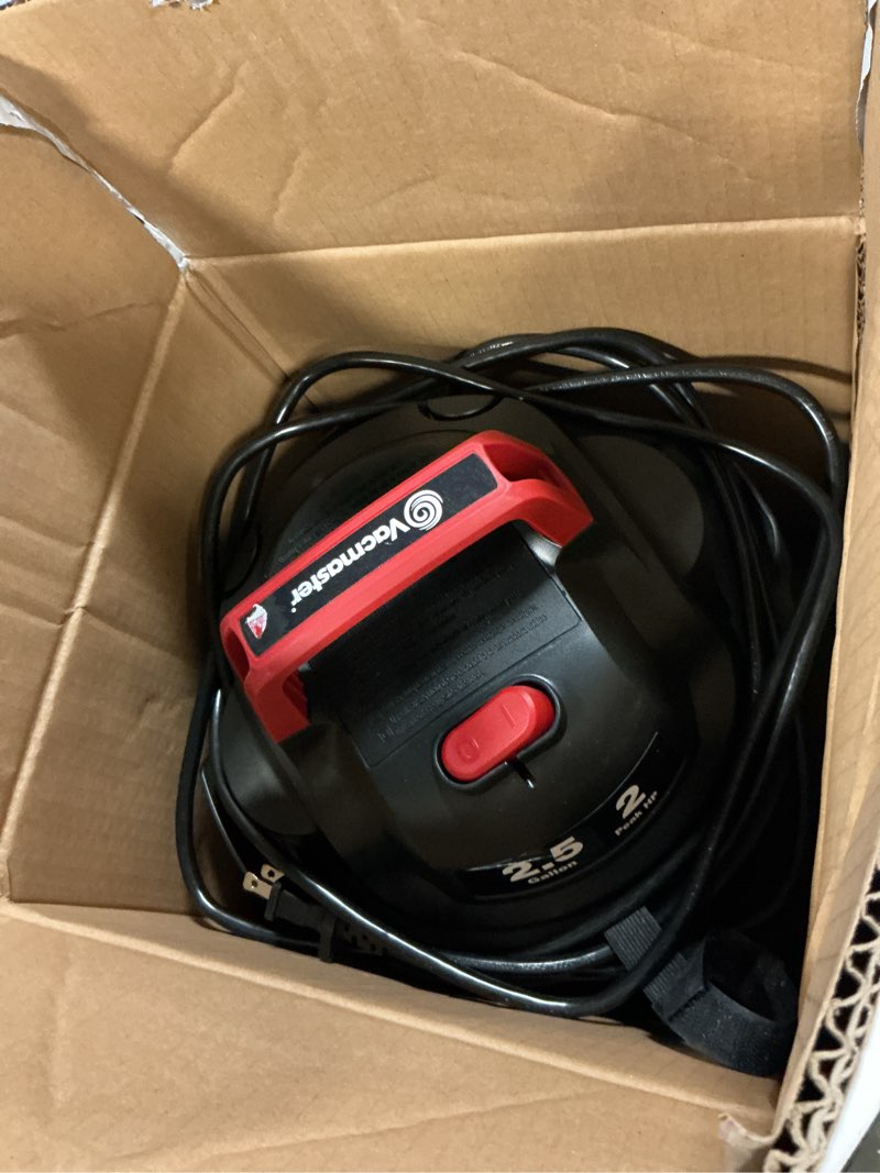 Condition photo showing Good Condition for vacmaster 2.5-gallon* 2 peak hp wall mountable wet/dry vacuum – vom205p 1101 plug-in edition
