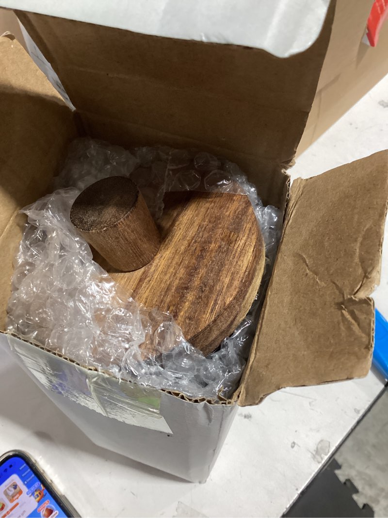Condition photo showing Good Condition for glass jars containers with wooden handles lids and scoop clear canister jars set with spoon for kitchen food storage coffee tea sugar decorative countertop organization jars 25 oz smooth-1 pack