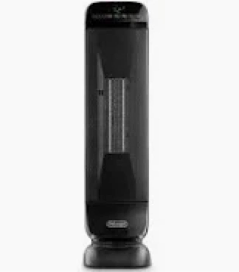 DeLonghi 1500 -Watt Ceramic Tower Indoor Electric Space Heater with 5697584
