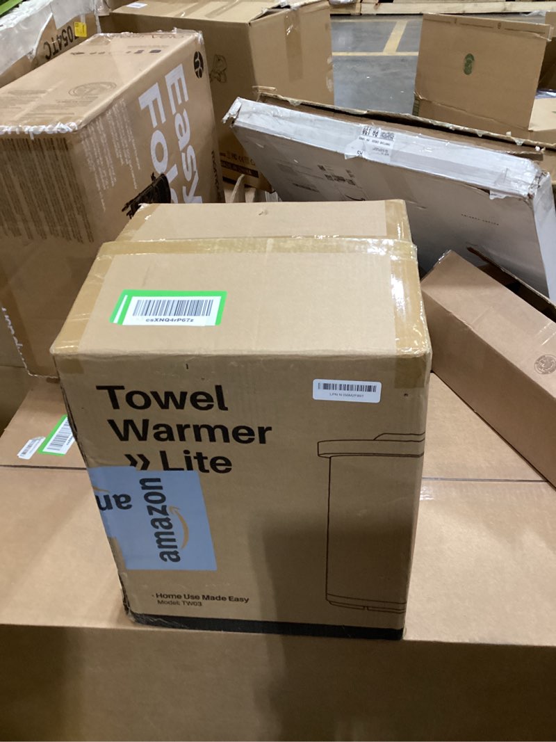 Condition photo showing Good Condition for Large Towel Warmers for Bathroom - Fast Heated Blanket Warmer, Fits Up to Two 40"X70" Oversized Towels, Blankets, Bathrobes, Auto Shut-Off Timer, Hot Towel Warmer Bucket for Home SPA
