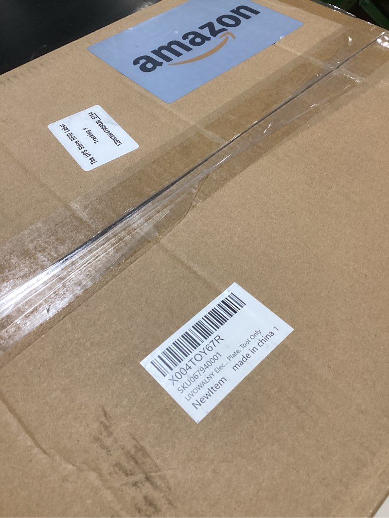 Condition photo showing New/Like New for LIVOWALNY Electric Snow Shovel Compatible with Milwaukee 18V Battery, 13.2"x8" Clearing Path, Battery Powered Cordless 36V Snow Blower with Adjustable Directional Plate, 25FT Throw Distance, Tool Only 13.2" Compatible with Milwaukee 18V Battery