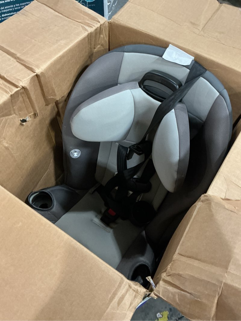 Condition photo showing As Is for cosco kids entrada infant and toddler convertible car seat, shady day, grey