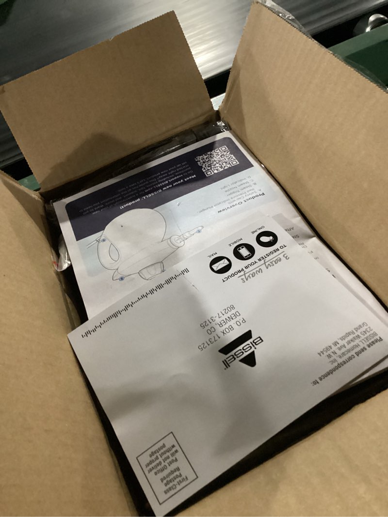 Condition photo showing New/Like New for BISSELL® Steam Shot™ OmniReach handheld portable steam cleaner for tile, grout, windows, bathrooms, kitchens, fabric steaming tool Steam Shot OmniReach