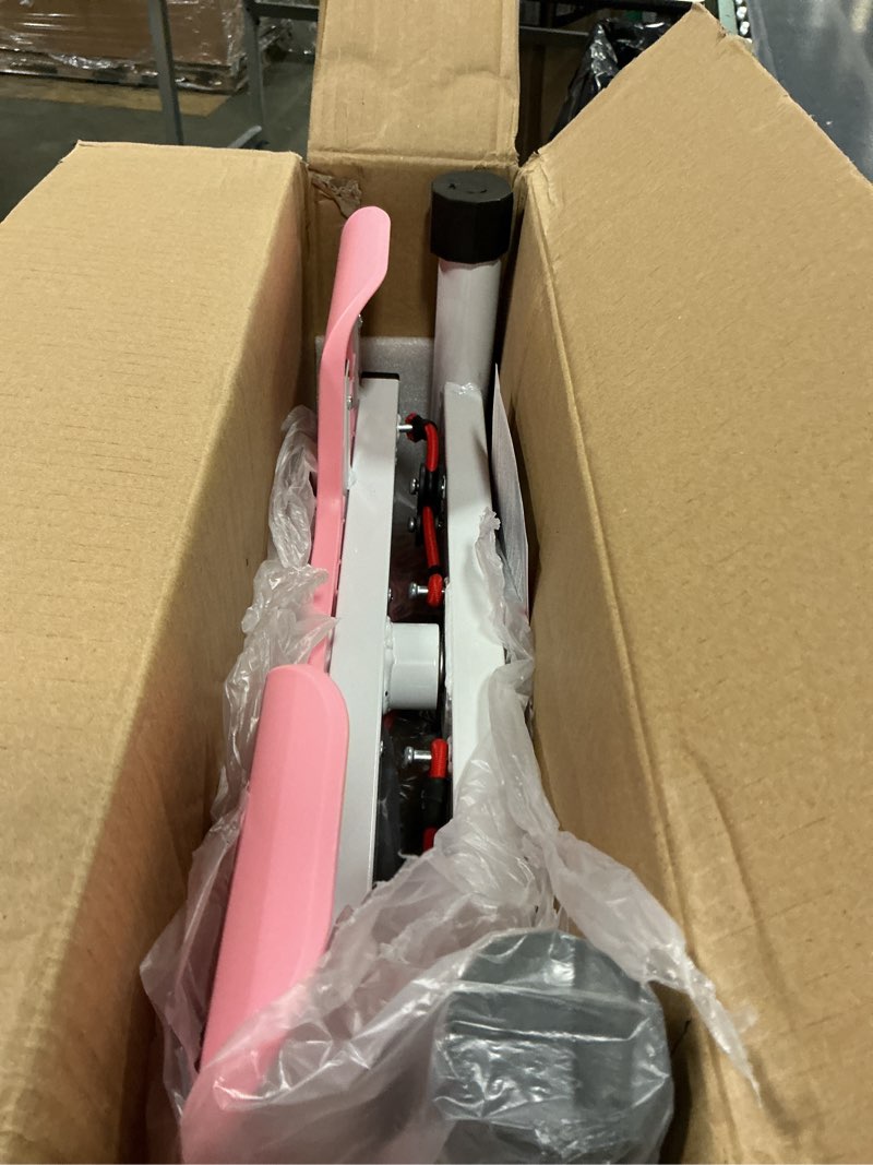 Condition photo showing Good Condition for Waist Twister Machine Exercise, Ab Twist Board with 300 lbs Weight Capacity, Abs Workout for Slim Waist and Core Ab Exercise, Noiseless Home Gym Equipment for Women Men Light pink