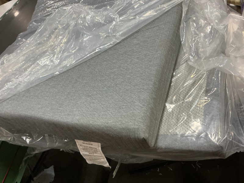 Condition photo showing Good Condition for bdeus 3 inch extra firm memory foam mattress topper twin size for big guys, supportive mattress pad for back pain relief, firm foam bed topper with senior grey cover, certipur-us certified