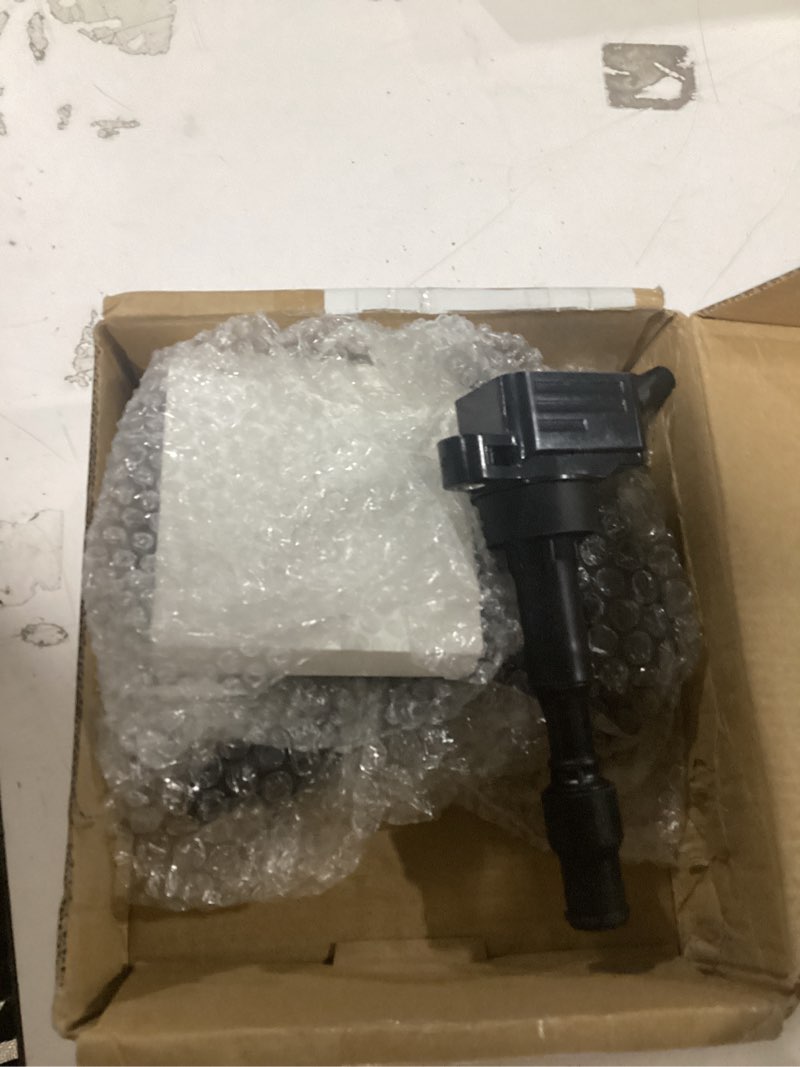Condition photo showing As Is for bdfhyk ignition coil pack uf816 and iridium spark plugs ilzkr8c8g compatible with hyundai 2017-2020 elantra 2018-2020 kona 2019-2020 veloster,2018-2020 kia forte 2020 soul 2.0l l4 273002e601,set of 4 ignition coil uf816 and spark plug ilzkr8c8g