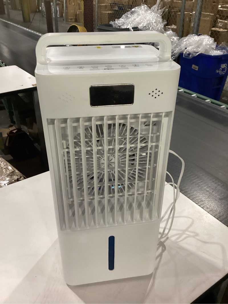 Condition photo showing Good Condition for Portable Windowless Air Conditioners, 3-IN-1 Swamp Cooler, Evaporative Air Cooler, 6 Speeds & 3 Modes, 3-Gal Water Tank for Cooling, 20 FT/S Remote Control, Portable Air Cooler for Indoors