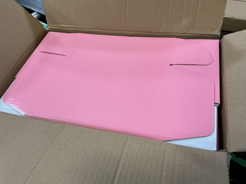 Condition photo showing Good Condition for snogswog 28 pack 9x6x3 inches pink shipping boxes for small business, small corrugated cardboard gift box for mailing,shipping,storing,christmas gifts wrapping pink 9x6x3 inches