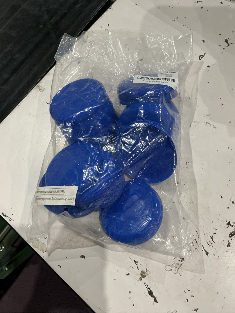 Condition photo showing New/Like New for fun express - blue flying disc - toys - active play - flying discs & kites
