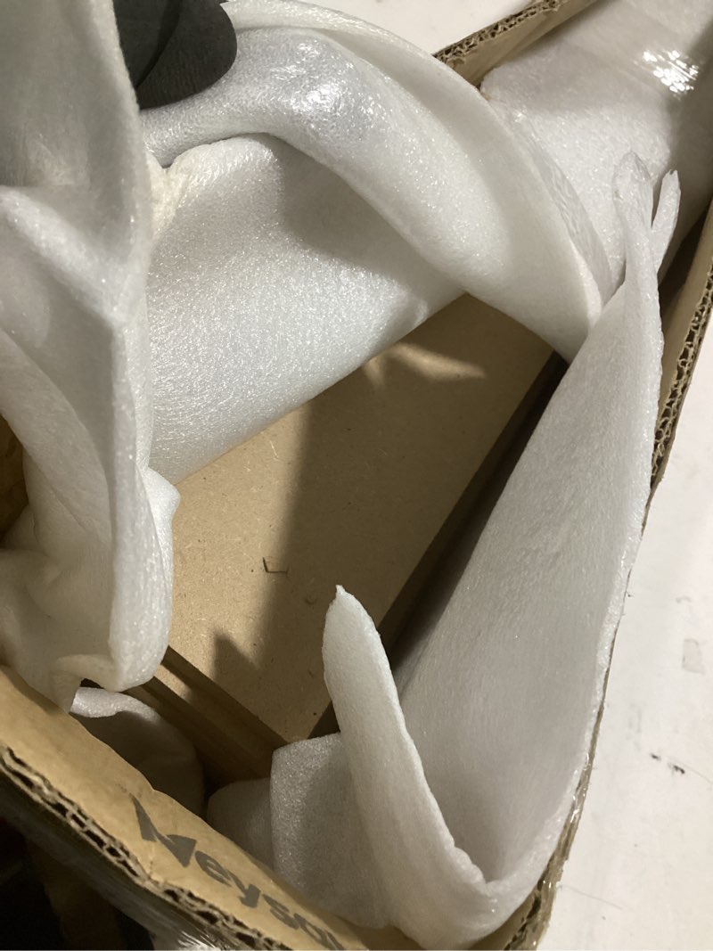 Condition photo showing Good Condition for weysat 1 set 94.5in x 47.2 in mdf board and batten wall panel kit premade wainscoting panels decorative wall molding trim slats paintable accent kit for diy home bedroom living room decor 1 94.5"l x 47.2"w