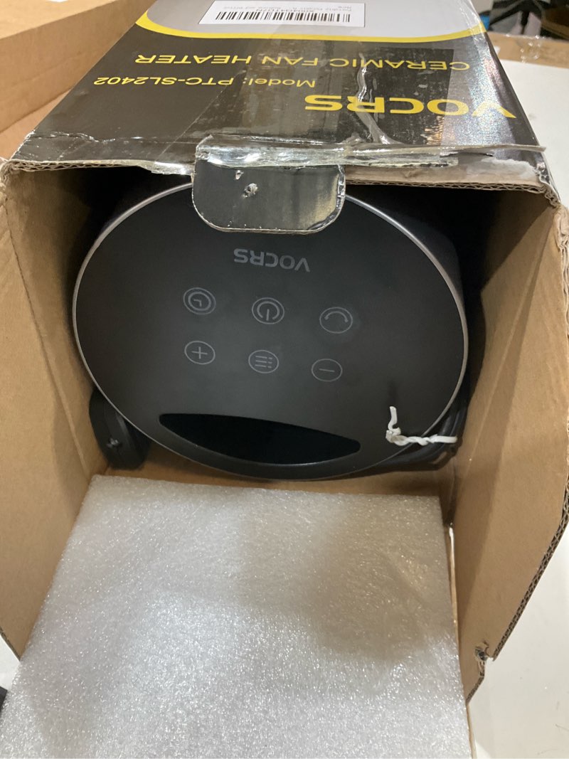 Condition photo showing Good Condition for Space Heater for Indoor Use with Remote - 70° Oscillating Tower Electric Heater, 24 Inchs, 12H Timer, 1500W Quiet PTC Ceramic Heating with Thermostat, Fast Safety Heat for Office, Home, Bedroom