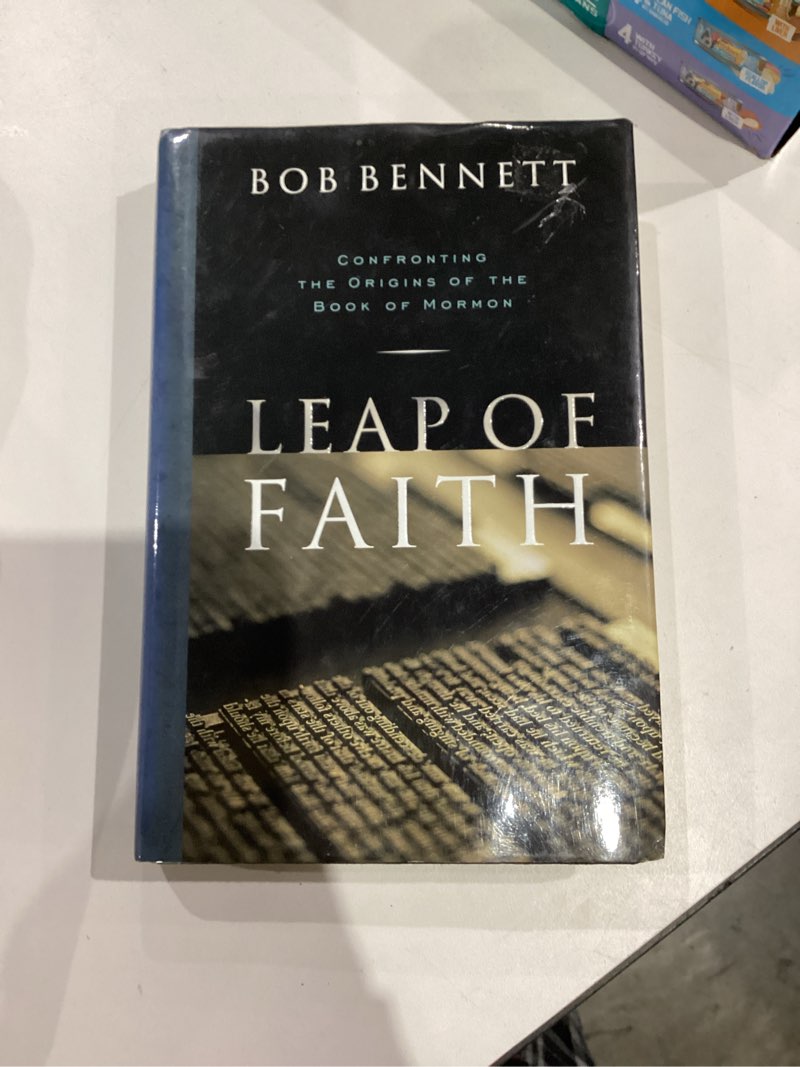 Condition photo showing Good Condition for Leap of Faith: Confronting the Origins of the Book of Mormon