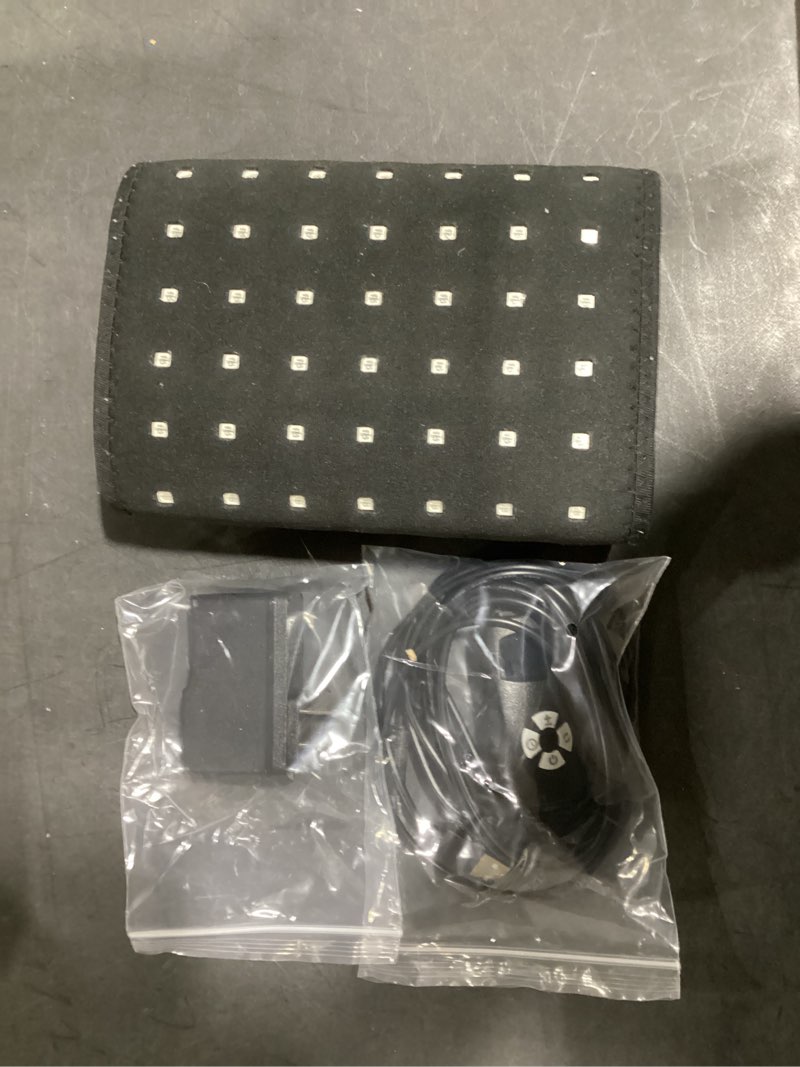 Condition photo showing Good Condition for Red Light Therapy Infrared Light Therapy Pad for Body Pain NIR Deep Therapy for Back Knee Hands Feet Relief Portable 660nm 850nm Home Heating Light Therapy Wrap Belt Gift for Women Men