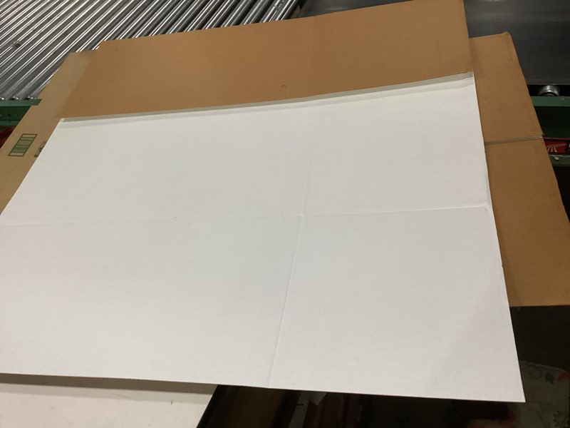 Condition photo showing Good Condition for White Trifold Presentation Board 36" x 48" (Pack of 2) Self-Adhesive Science Subtitles Included - Display Exhibition Board Lightweight and Portable with Smooth Surface - By Emraw 36" X 48" 2