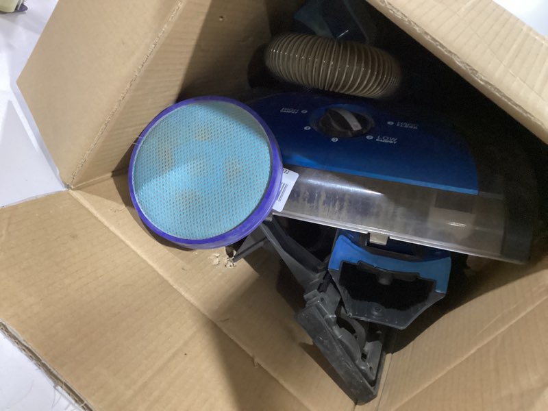 Condition photo showing As Is for Shark POWERDETECT Upright Vacuum Cleaner with HEPA Filter, Heavy Duty Vacuum with Powerful Suction for Pet Hair Pickup, DuoClean Technology, Powered Lift-Away, Ideal for Carpets & Hardfloors, AZ4002 PowerDetect w/ Odor Neutralizer