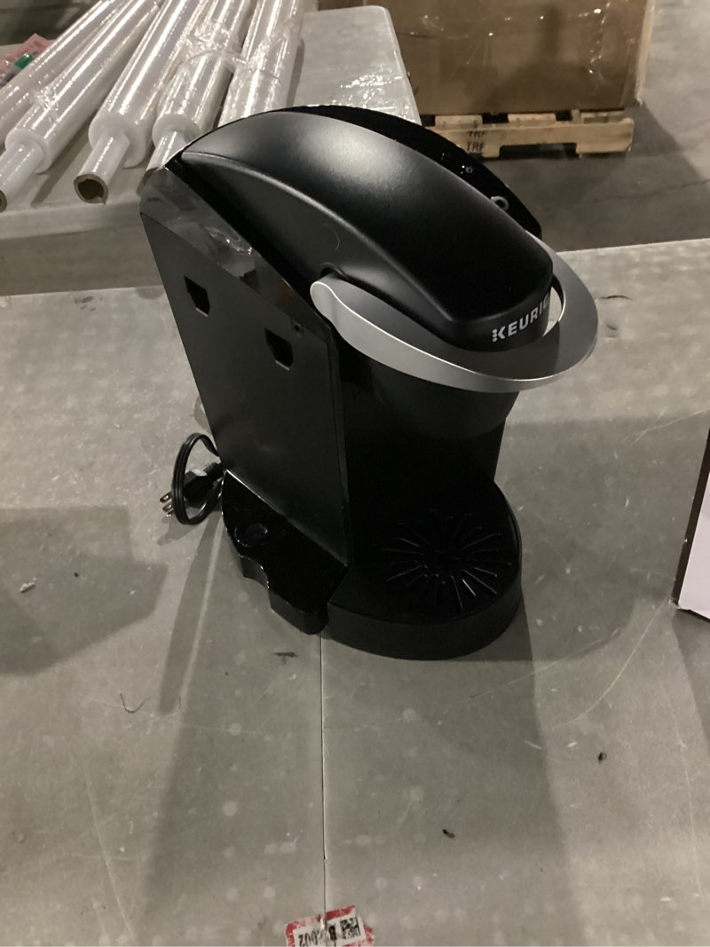Condition photo showing As Is for MISSING WATER BASIN…Keurig K-Classic Single Serve K-Cup Pod Coffee Maker, with 3 Brew Sizes, 48oz Removable Reservoir, Black
