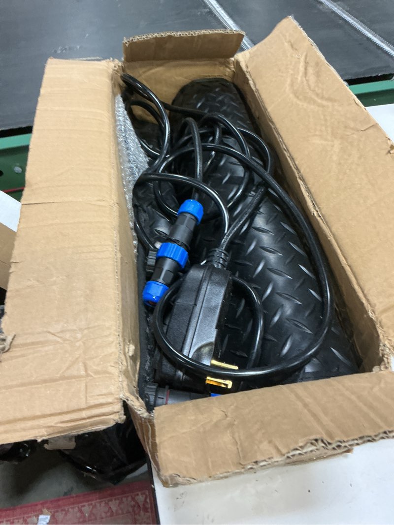 Condition photo showing Good Condition for Baquler 20'' x 30'' Heated Snow Ice Melting Mats No Slip Heated Outdoor Mats Melts up to 3 Inches/h and Ice with 9.84 ft Power Cord for Winter Snow Removal Stairs Steps Driveway Walkway Decks Sidewalk 20'' x 30'' Classic