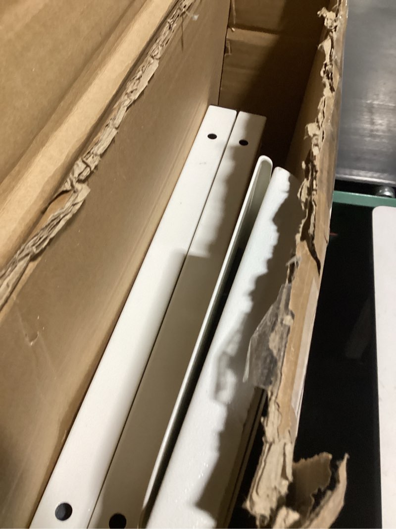 Condition photo showing As Is for Universal Washer Dryer Stacking Rack Stand Heavy-Duty Carbon Steel, Premium Washer Dryer Stand Compatible with Most Brands and Models