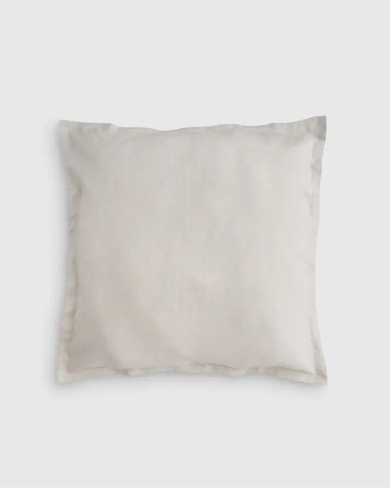 European sham 26x26in sand