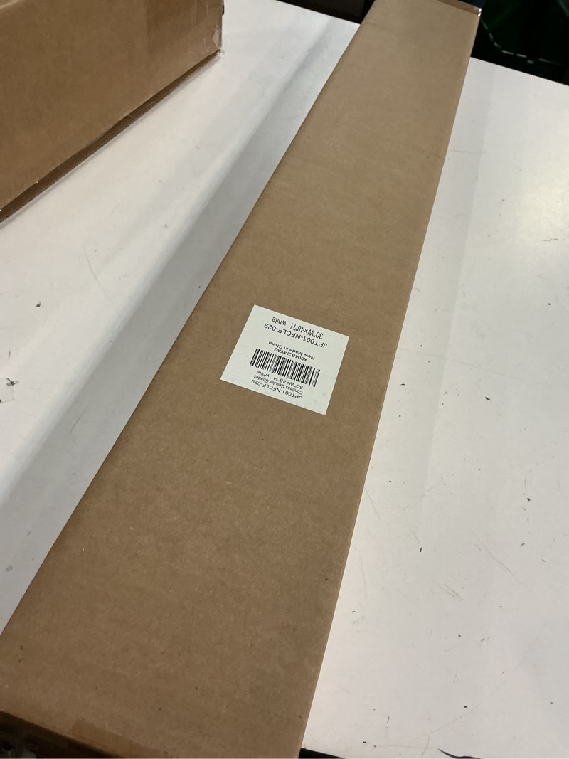 Condition photo showing Good Condition for LazBlinds No Tools No Drill Cordless Cellular Shades, Light Filtering Honeycomb Shades for Home, Thermal Insulation Blinds for Windows, 30" W x 48" H, White Light Filtering-white 30" W x 48" H
