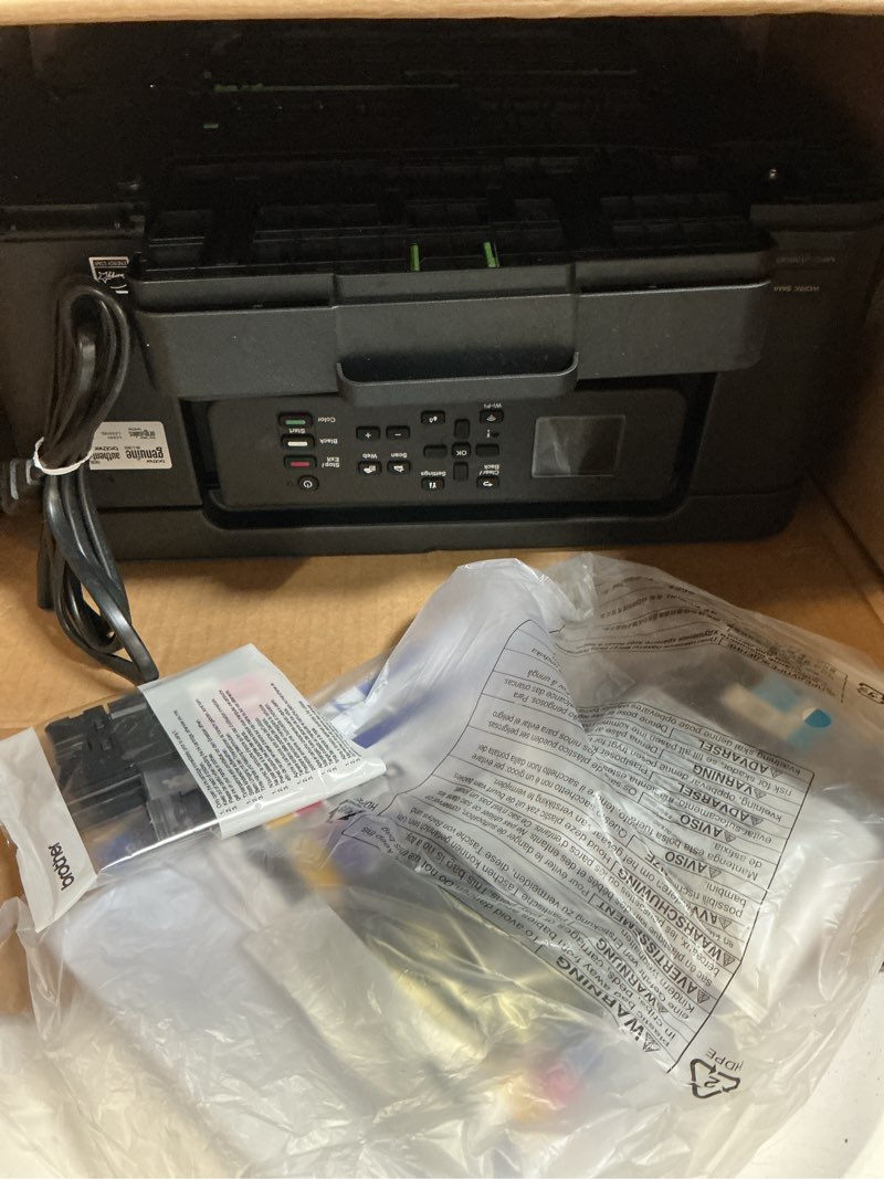 Condition photo showing Good Condition for brother work smart 1360 wireless color inkjet all-in-one printer with automatic duplex printing and 1.8” color display | includes refresh subscription trial(1) (mfc-j1360dw) (uses lc501 series inks) current model: mfcj1360dw new
